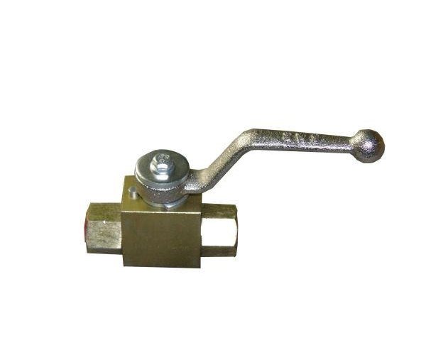 Zawór kulowy hydrauliczny dwudrożny 25 MPA 1/4"