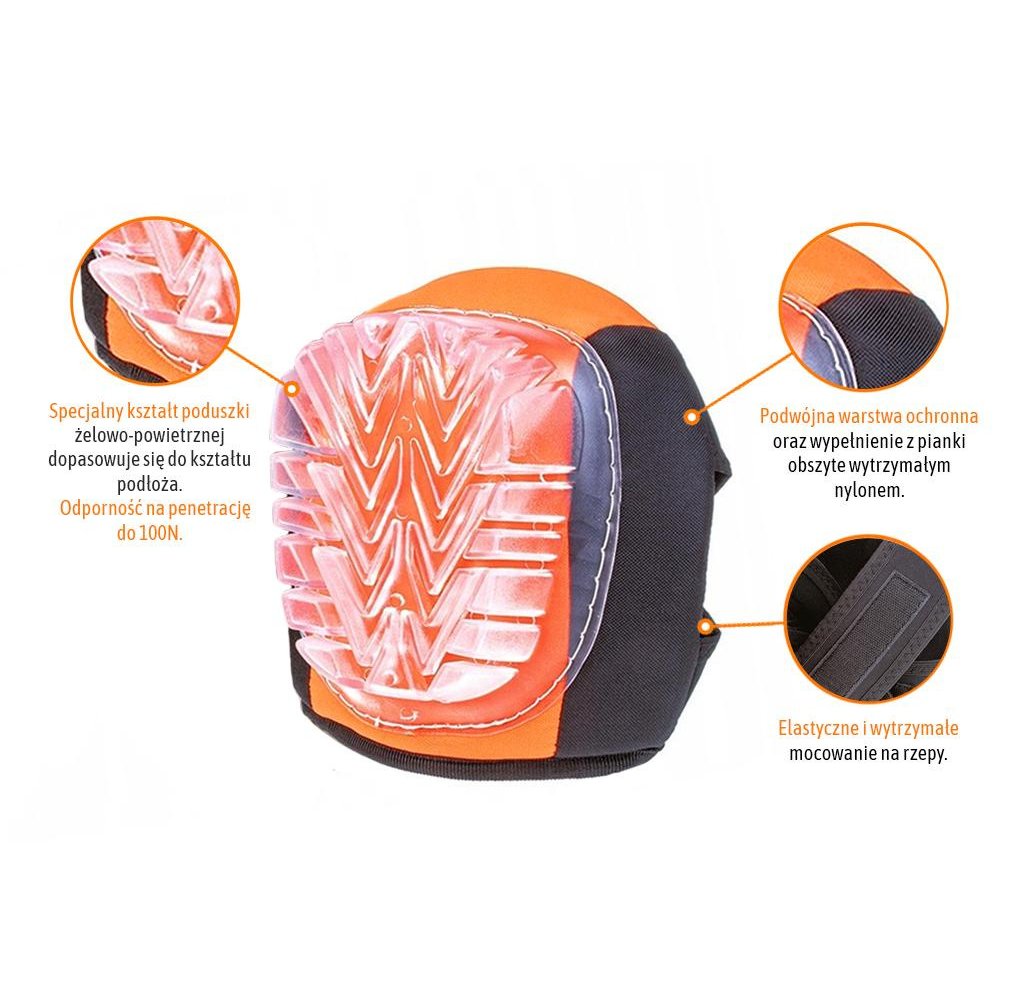 Nakolanniki PROFESSIONAL (kpl 2 szt.) / TEGER