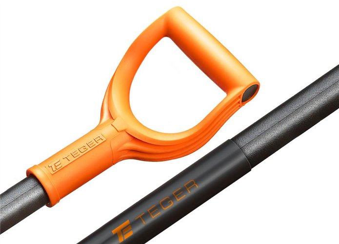 Szpadel drenarski na metalowym trzonku / TEGER