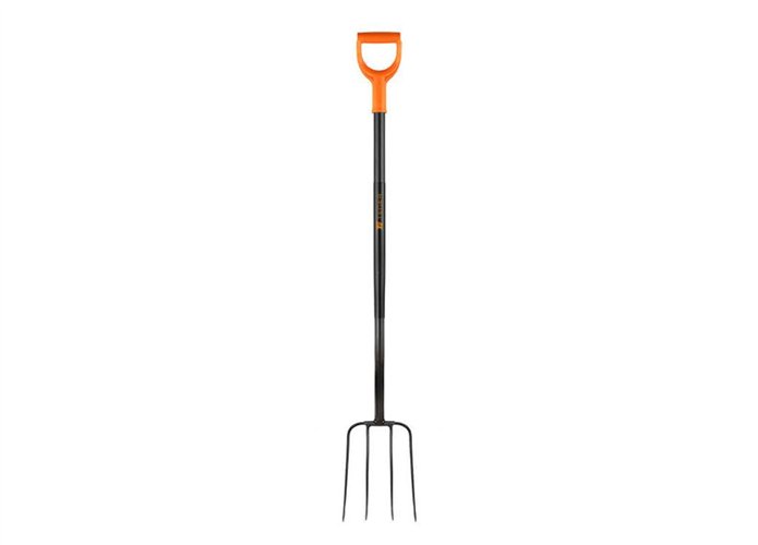 Widły gospodarcze 4-zębne na metalowym trzonku / TEGER