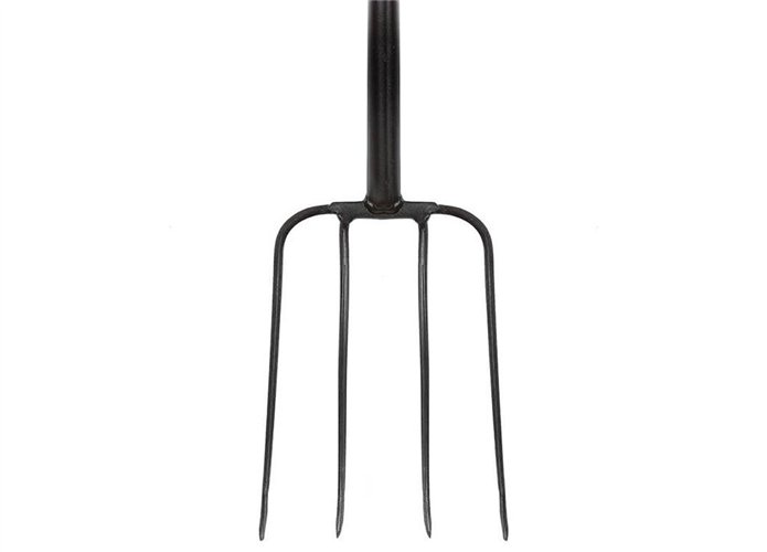 Widły gospodarcze 4-zębne na metalowym trzonku / TEGER