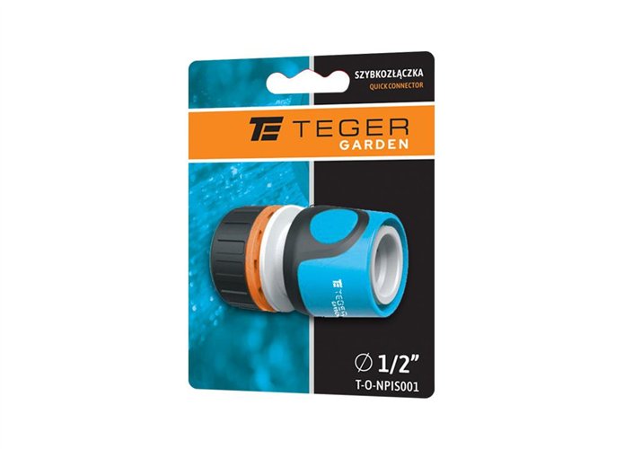 Szybkozłączka 1/2" - bez waterstop / TEGER