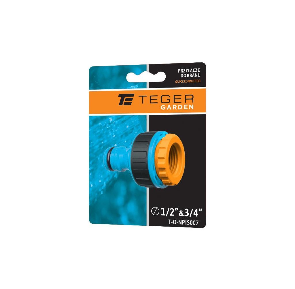 Przyłącze do kranu 1/2" & 3/4" / TEGER