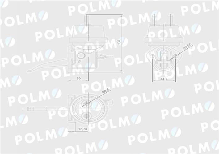 Pompa zasilająca RE61260 POLMO