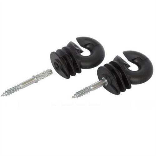 Izolator okrągły z wkrętem fi 5 do drewna ROYAL FARM (sprzedawane po 25 szt)