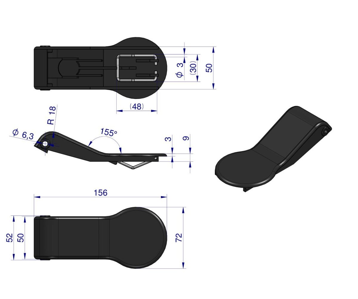 Poidło plastikowe dla bydła i koni 2.6 ROYAL FARM ( sprzedawane po 2 )