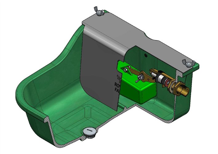 Poidło z pływakiem dla koni ROYAL FARM