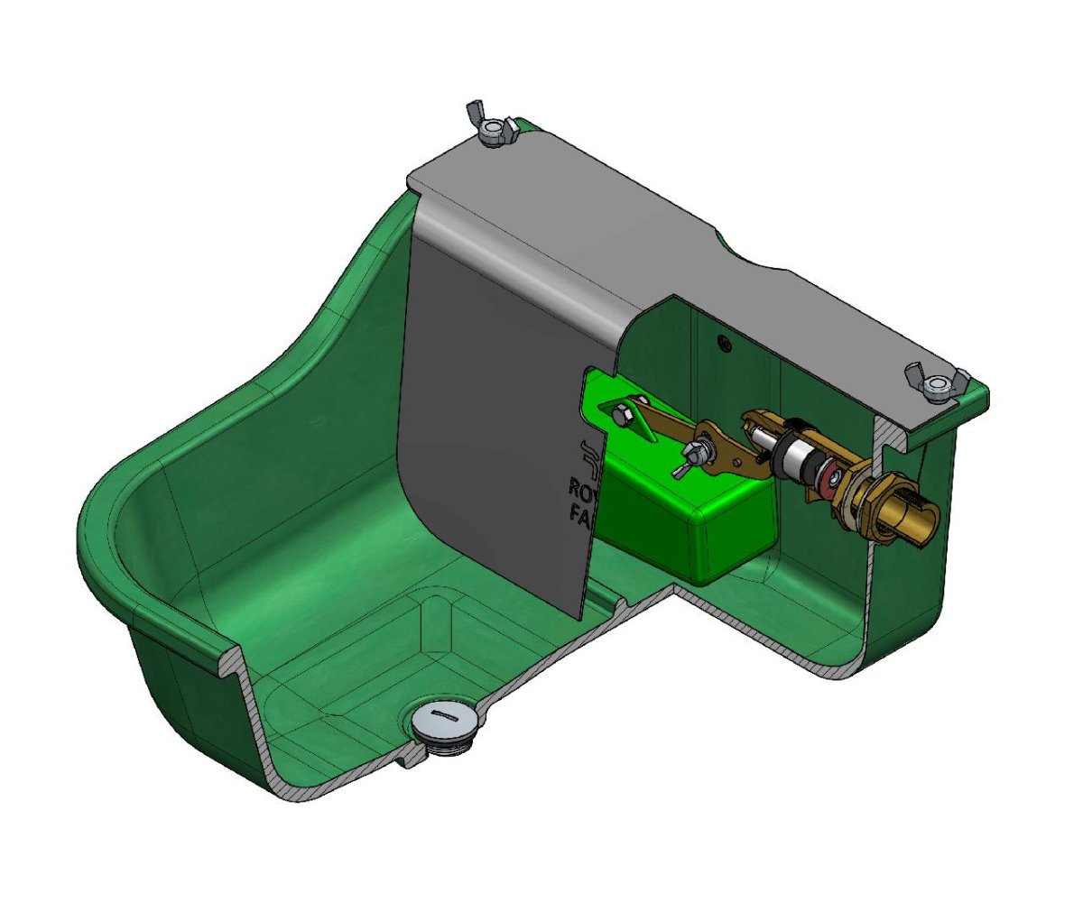 Poidło z pływakiem dla koni ROYAL FARM