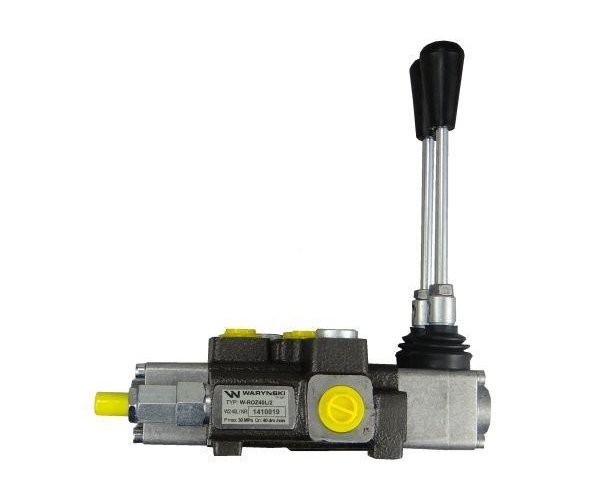 Rozdzielacz hydrauliczny 2-sekcyjny max przepływ 40L Waryński