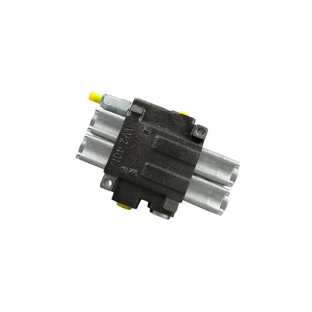 Rozdzielacz hydrauliczny 2-sekcyjny max przepływ 40L Waryński