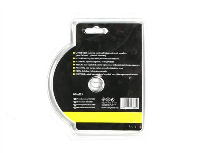 Tarcza diamentowa MAXI 125x22.23 mm Waryński