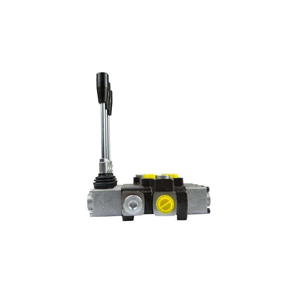 Rozdzielacz hydrauliczny 3-sekcyjny max przepływ 40L z zatrzaskami Waryński