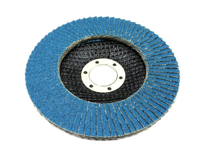 Tarcza do szlifierki 125 mm lamelkowa. cyrkonowa GR60 (sprzedawana po 10 szt.) Waryński