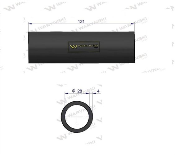 Przewód chłodnicy pompa termostat 747936M1 Waryński