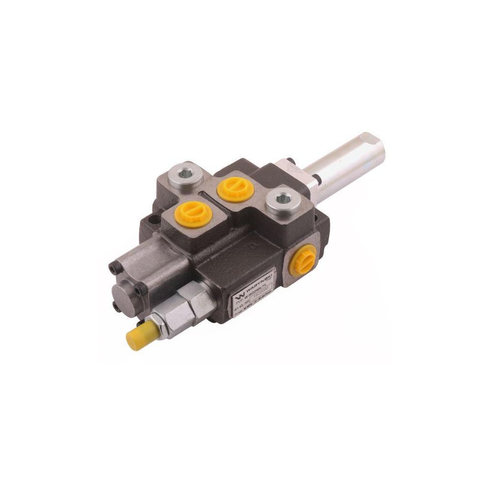 Rozdzielacz hydrauliczny 1-sekcyjny max przepływ 40L sterowany na linkę Waryński