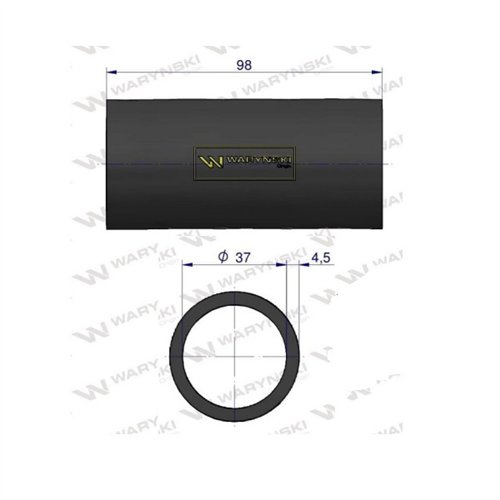 Przewód chłodnicy górny dolny 826775M1 Waryński