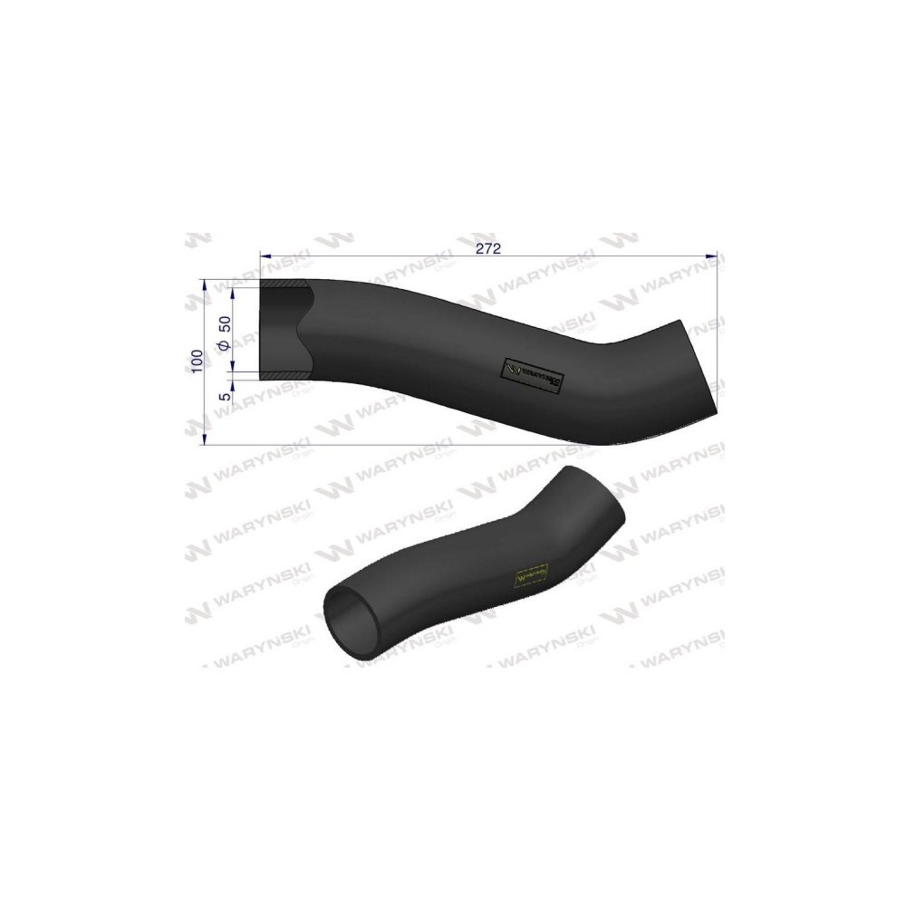 Przewód filtra powietrza 890258M1 Waryński