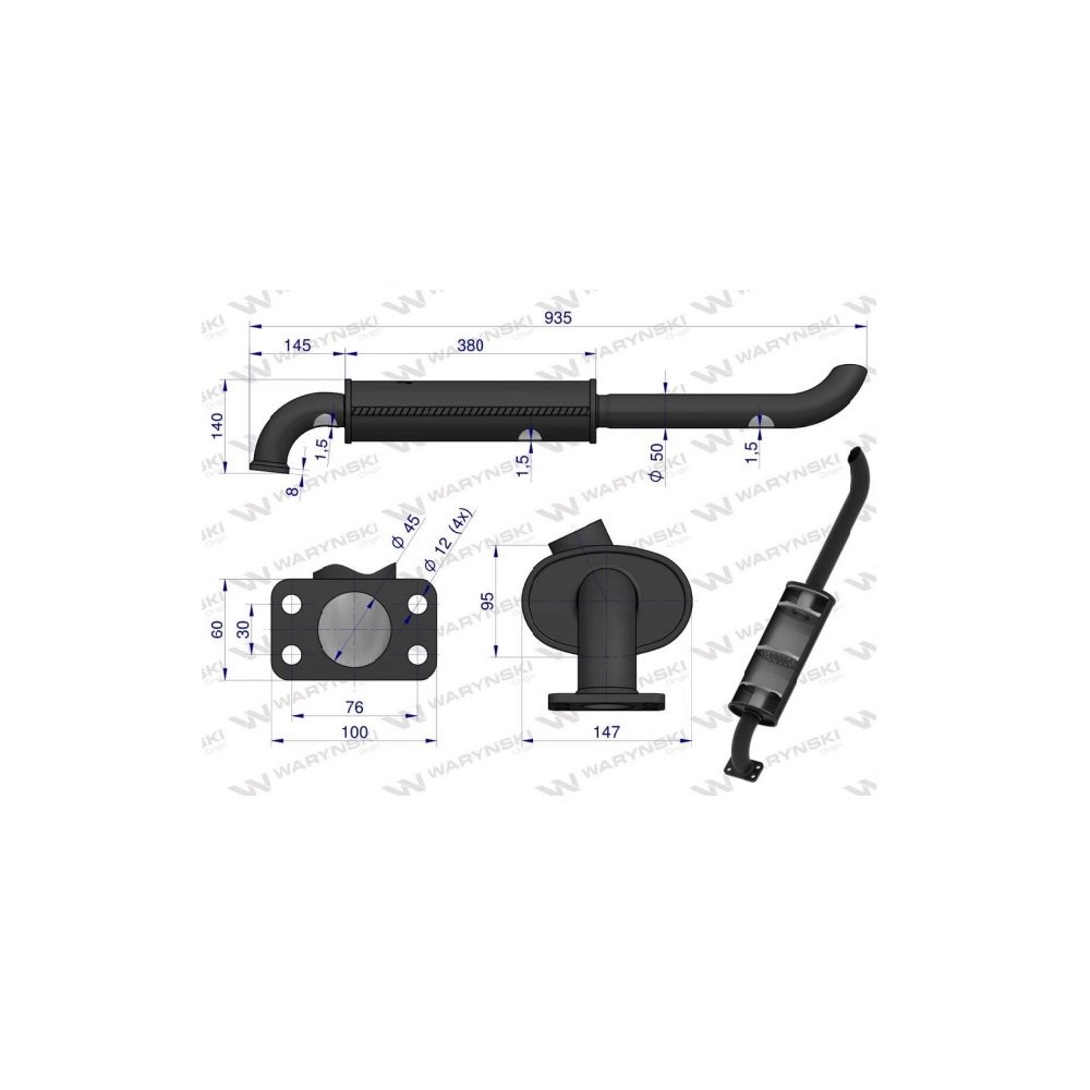 Tłumik T25 WARYŃSKI