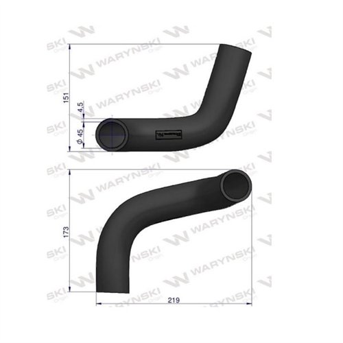 Przewód chłodnicy górny L34898 Waryński