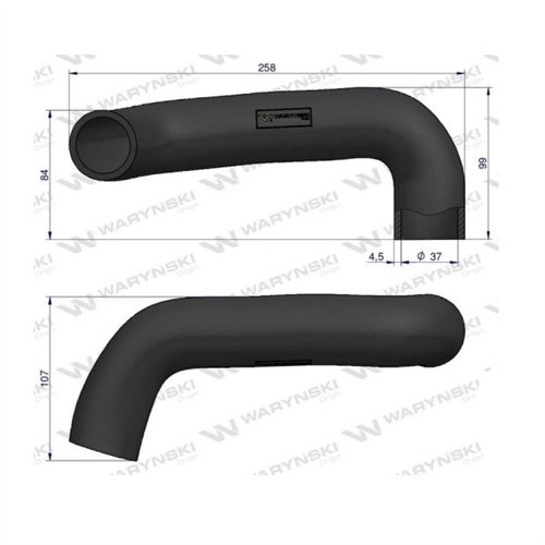 Przewód chłodnicy górny L34920 Waryński