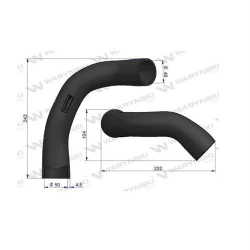 Przewód dolny L61988 chłodnicy Waryński