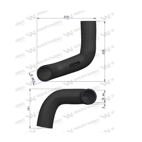 Przewód chłodnicy dolny T22500 Waryński