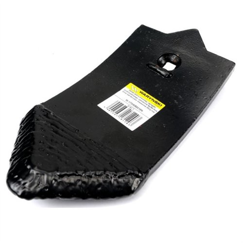 Dziób jednootworowy agregatu podorywkowego zamiennik Ap/84 Kos Unia stal borowa Napawane Waryński