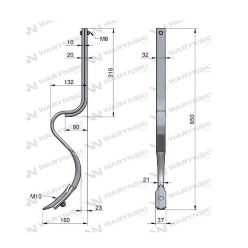 Spulchniacz siewnika Waryński