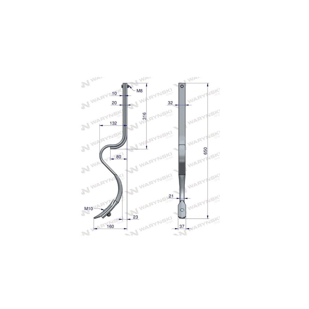 Spulchniacz siewnika Waryński
