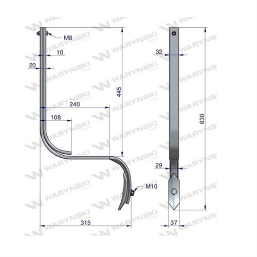 Ząb spulchniacz Waryński