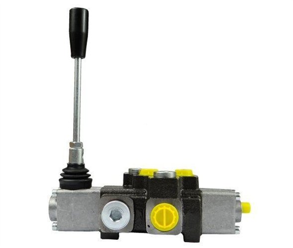 Rozdzielacz hydrauliczny 1-sekcyjny max przepływ 40L z zatrzaskiem Waryński