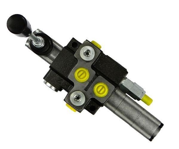 Rozdzielacz hydrauliczny 1-sekcyjny max przepływ 40L z sekcją pływającą Waryński