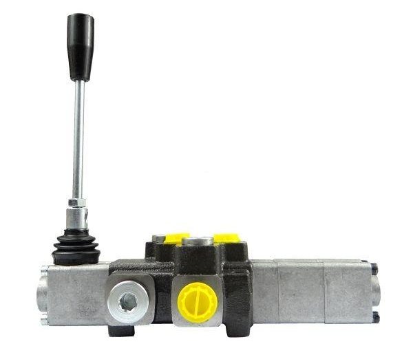Rozdzielacz hydrauliczny 1-sekcyjny max przepływ 40L z sekcją pływającą Waryński
