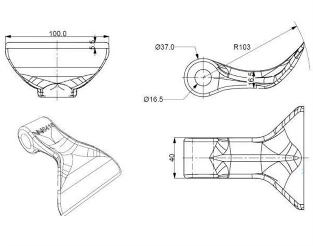 Bijak młotkowy mulczarka zastosowanie Agrimaster. Samasz 100/40/110 Waryński