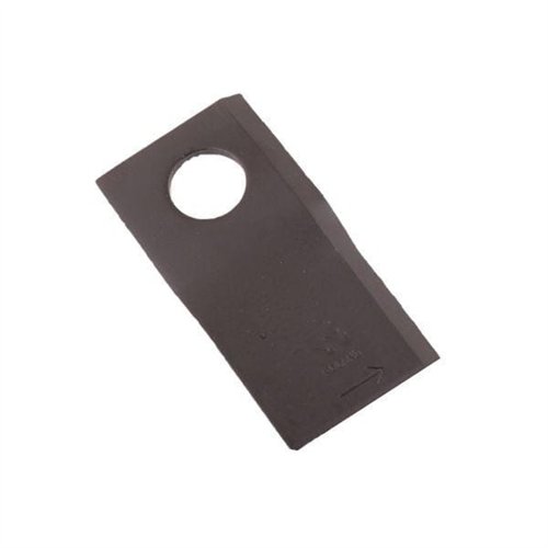 Nóż. nożyk kosiarka lewy 100X50X4mm otwór 21 zastosowanie RS100 Samasz WARYŃSKI ( sprzedawane po 25 )