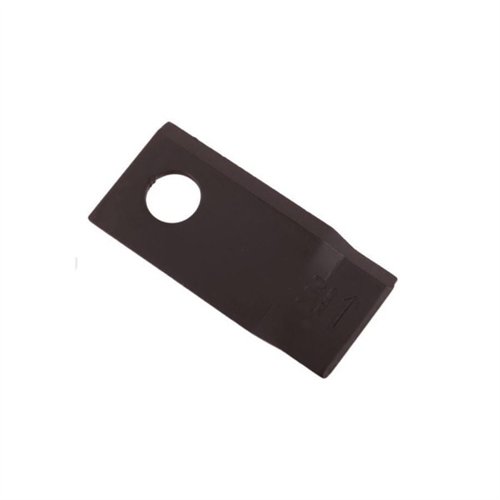 Nóż. nożyk kosiarka lewy 102x48x4mm otwór 19 zastosowanie 570447 Niemeyer WARYŃSKI ( sprzedawane po 25 )