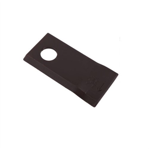 Nóż. nożyk kosiarka prawy 102x48x4mm otwór 19 zastosowanie 570446 Niemeyer WARYŃSKI ( sprzedawane po 25 )