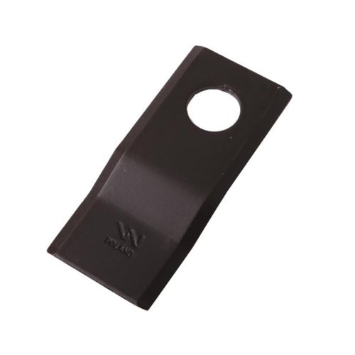 Nóż. nożyk kosiarka gięty 108x46x3mm otwór 21 zastosowanie 108P Galfre WARYŃSKI ( sprzedawane po 25 )