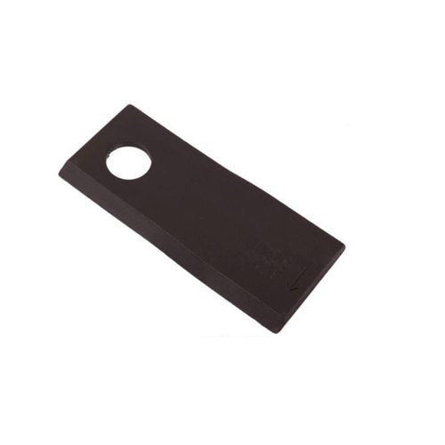 Nóż. nożyk kosiarka prawy 118x48x4mm otwór 19 zastosowanie 133074 Fella WARYŃSKI ( sprzedawane po 25 )