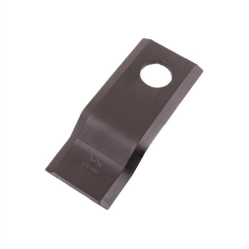 Nóż. nożyk kosiarka gięty 120x50x4mm otwór 21 zastosowanie 434122 Pottinger WARYŃSKI ( sprzedawane po 25 )