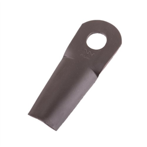 Nóż. nożyk kosiarka gięty 132X50X4mm otwór 20.5x23 zastosowanie 13800013 JF-Stoll WARYŃSKI ( sprzedawane po 25 )