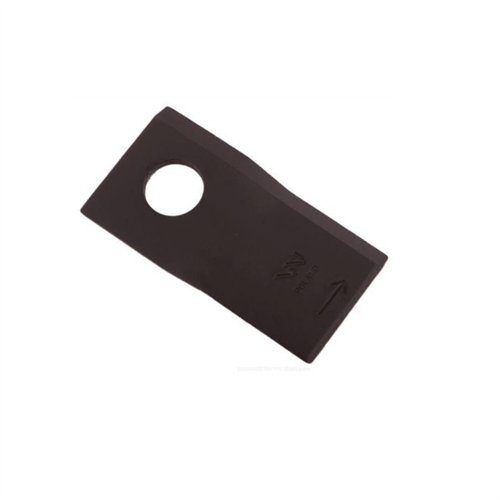 Nóż. nożyk kosiarka lewy 90x48x4mm otwór 19 zastosowanie 1448251 Krone WARYŃSKI ( sprzedawane po 25 )