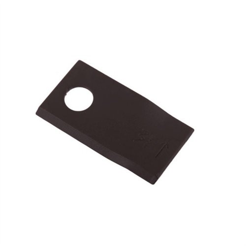 Nóż. nożyk kosiarka lewy 94x48x4mm otwór 19 zastosowanie TF-71 Kverneland Taarup WARYŃSKI ( sprzedawane po 25 )