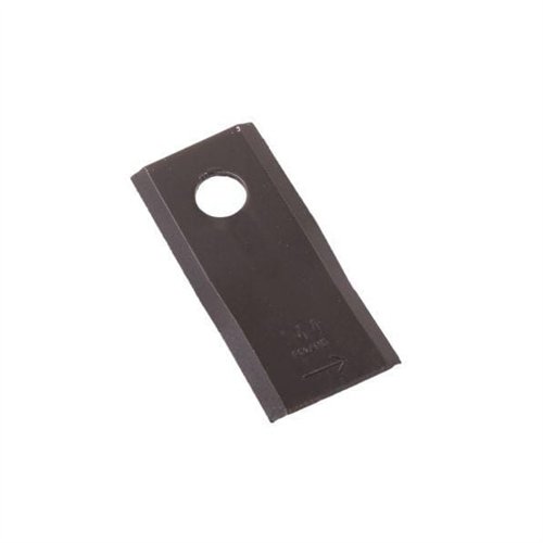 Nóż. nożyk kosiarka lewy 98X46X3.5mm otwór 16.5 zastosowanie 40490006 Morra WARYŃSKI ( sprzedawane po 25 )