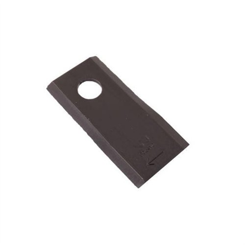 Nóż. nożyk kosiarka prawy 98X46X3.5mm otwór 16.5 zastosowanie 40490005 Morra WARYŃSKI ( sprzedawane po 25 )