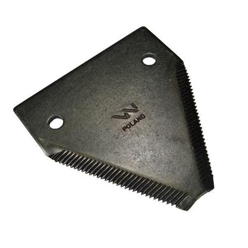 Nóż żniwny ostrza ząbkowane na wierzchu listwa nożowa zastosowanie 80365110 New Holland WARYŃSKI ( sprzedawane po 25 )