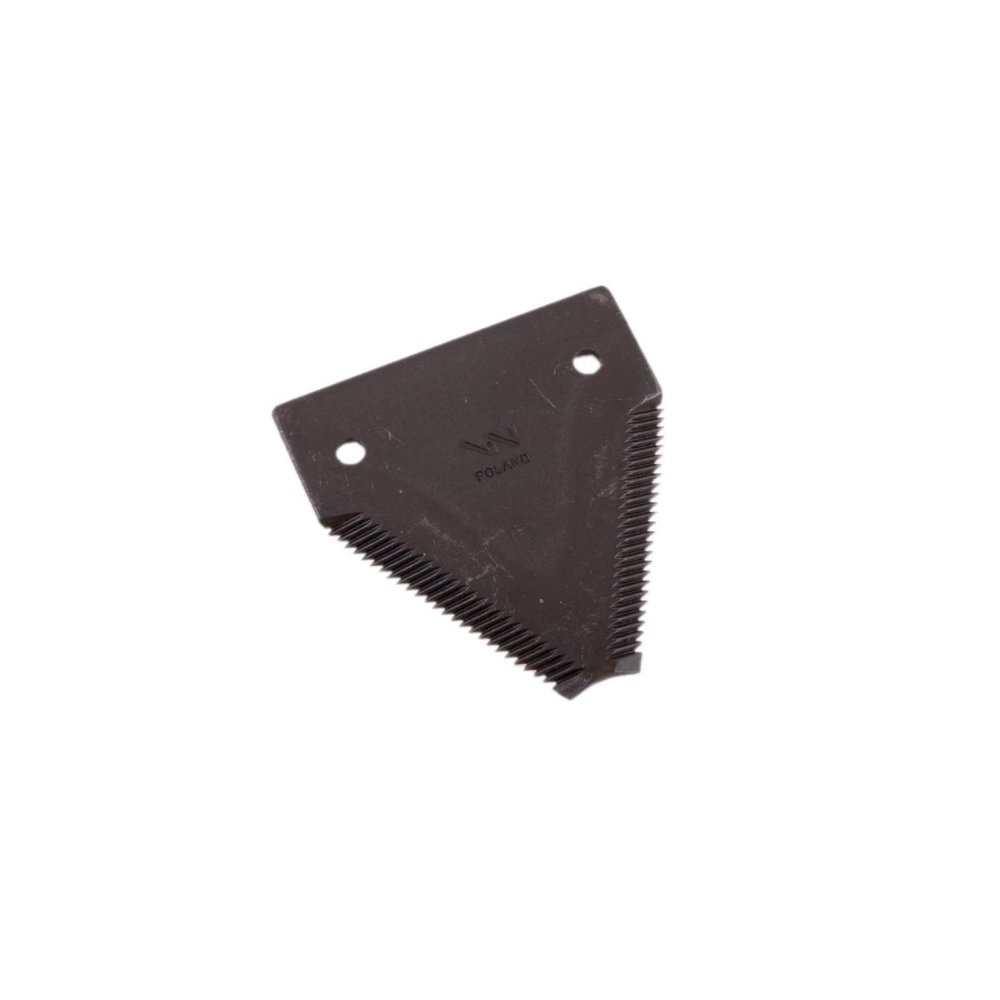 Nóż żniwny 82x76x3mm otwór 6.3 zastosowanie D44103700N Claas Massey Ferguson WARYŃSKI ( sprzedawane po 25 )