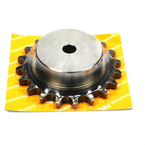 Koło zębate hartowane z kołnierzem 08B-1 (R1 1/2) Z-12 Waryński