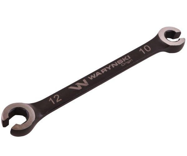 Klucz płasko oczkowy otwarty 10 x 12. Waryński