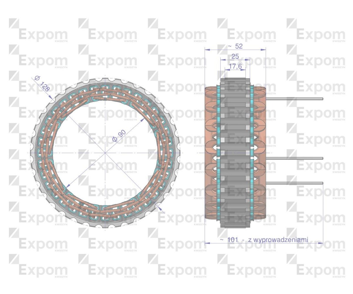 Stojan alternatora AX230000 AX260000EX C-330 C-360 Nowy Typ EXPOM KWIDZYN eu